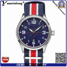 Yxl-862 мужские часы Верхний Марка роскошь мужские военные холст и НАТО Браслет Кварцевые наручные часы